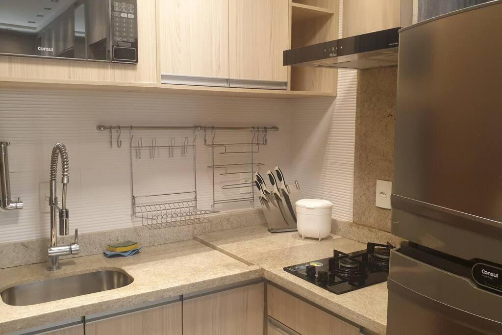 Apartamento Com Piscina Em Aguas Claras-Df Бразилиа Экстерьер фото